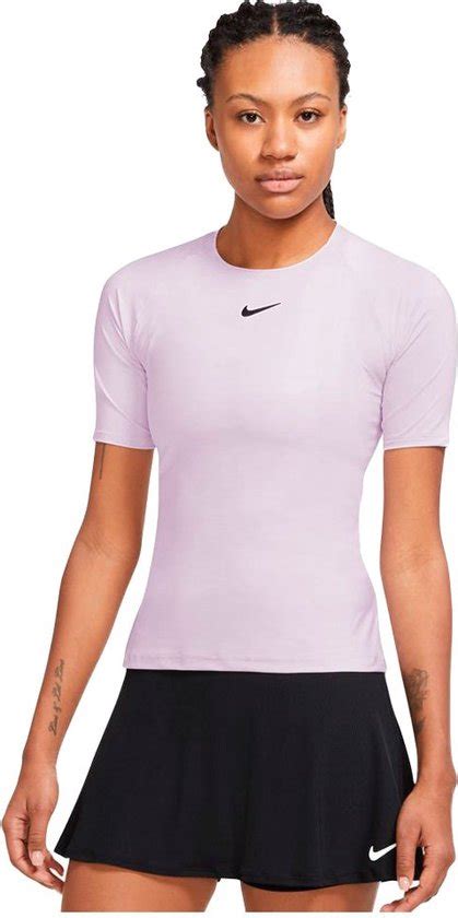 nike dri-fit racer korte mouw t-shirt vrouwen|Nike Dri.